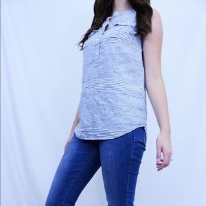 Vineyard Vines Linen Blouse